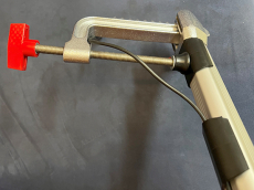 Echolot teleskopische Geberstange Alu 85cm