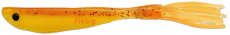 Drop Shot Lure Hairy Mairy Amber Jack 10-14cm 5 Stk.