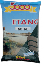 Sensas 3000 Etang, schwarz noir 1Kg