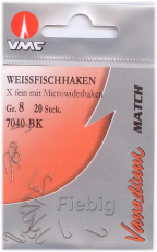 VMC Haken Vanadium Match  Gr. 6 bis 14, 20 St?�ck