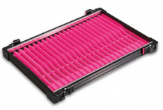 Rive Alu-Fach schwarz Wickelbrettchen 16x rosa