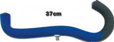 Feederauflage mit Neopren 37cm blau/schwarz - Methodfeeder