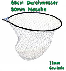 Sensas Kescherkopf Wimbledon Mega 12, 65cm Durchmesser, 12mm Gewinde