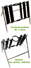 Forellenrutenhalter für 8 Ruten (Forellenrutenständer)