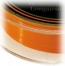 Pezon&Michel Schnur Color Line Orange 100m 0.16mm, Abverkauf