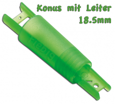 Sensas Konus mit interner Leiter 12mm für Gummizugmontagen, 2 Stück