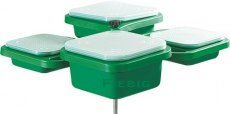 Stonfo Köderdosen Halter 4-fach bait box tray