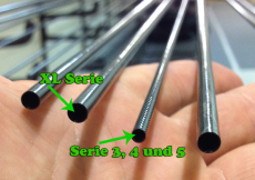 Sensas Ersatz-Rutenspitze Hohlcarbon 70cm. 2mm Öffnung