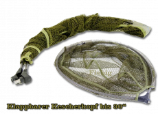 Korum faltbarer Kescherkopf quick dry, oval, mit 55cm, 65cm oder 75cm Durchmesser