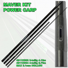 Maver Kit Power Carp 4.10m bis 3.1mm Hohlgummi