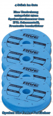 Rive Feeder hooklength spools (per4) - for feeder spool tray