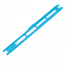 Rive Wickelbrettchen aqua-blau, 26cm, 1.8cm breit, 100 Stück