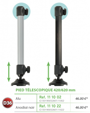Rive Bein OPEN 420-620mm schwarz D36