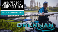 Drennan Acolyte Pro Carp 13m Standard-Pole-Package (6+1Kit), 870 Gramm