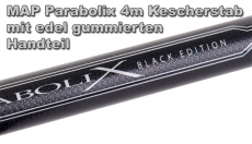 MAP Parabolic Kescherstab 4m mit 2 Gewinden und gummiertem Handteil (landing net handle)