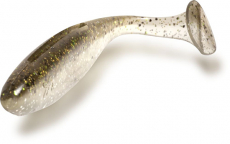 Quantum 4street B-Ass Shad 3.6 flashy silver, UV-aktiv, 9cm, 7 Stück