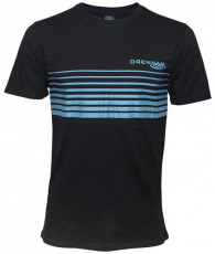 Drennan T-Shirt Black Aqua Größe S-4XL, Modell 2020