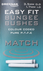 Drennan PTFE Easy Fit Match Bungee Bush intern, 2 Stück