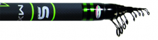 Maver Bologneserute Superlithium Evo Green Power 9m, 488 Gramm, Modell 2024