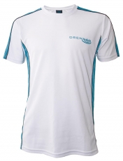 Drennan Performance T-Shirt White S-4XL, Modell 2020