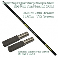Browning Hyper Carp Competition 200 FLD, 13m Extra Pack, 4+1 Kit, 1022 Gramm