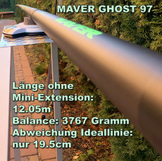 Maver PACK COMMERICAL GHOST 97 13m, 930 Gramm, 2+1 Kits, 930 Gramm