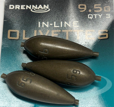 Drennan bleifreie Olive Camouflage-bronze mit Silikonschlauch und genialen Zwischengrößen