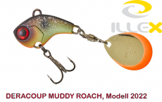 GUNKI DERACOUP 1/4OZ Muddy Roach, Neuheit 2022