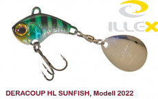 GUNKI DERACOUP 3/8oz HL SUNFISH, Neuheit 2022