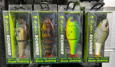 GUNKI SCUNNER 135 S TWIN RED PERCH, bleifrei