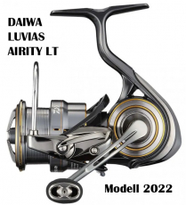 DAIWA 21 Rolle Luvias Airity LT 2500, 200m/0.10mm, 170 Gramm, Modell 2022