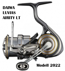 DAIWA 21 Rolle Luvias Airity LT 3000, 200m/0.13mm, 190 Gramm, Modell 2022