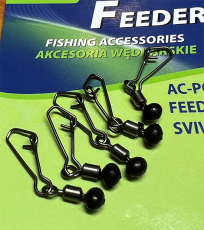 Einhänger für Feederkörbe 5 Stück (Feeder Beads) - 3 Größen