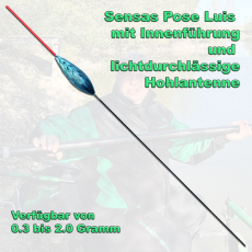 Sensas Pose Luis Innenführung Hohlantenne, 0.3 - 2 Gramm