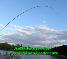 Maver EVANON FEEDER 3.90m 90 Gramm, 4 Carbonspitzen, Modell 2024
