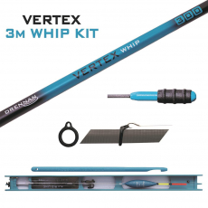 Drennan Vertex Carbon Whip Kit 3m mit Montage und Hakenlöser