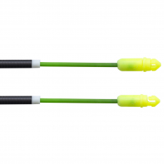 Drennan Vertex Carbon Whip Kit 4m mit Gummizug-Montage und Hakenlöser, Neuheit 2024
