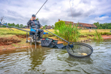 Kescherkopf Preston Carbon Match Landing Net, 45cm, 203 Gramm, Neuheit 2024