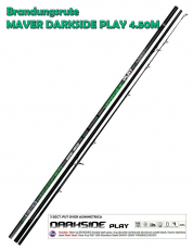 Maver Brandungsrute DARKSIDE PLAY 4,5M 170gr Wurfgewicht