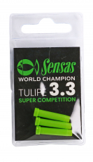 Sensas Hülsen 3.3mm Super Competition grün intern 3.3mm, 3 Stück