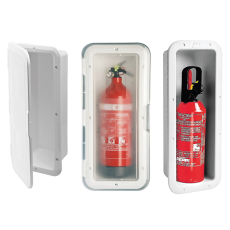 Decksausstattung Gehäuse für 2Kg Feuerlöscher mit transparenter Tür