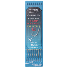 Drennan Carp Method Pushstop Haken 4 (10cm Hook Plate System), Neuheit 2025