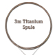 Titanium Wire 3m Vorfach-Spule, 11kg Tragkraft