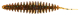 Intensa Trout T-Worm I-Tail Motoroil 0.8 Gramm 4.8cm, 8 Stück