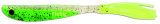 Drop Shot Lure Hairy Mairy Soylent Green 10-14cm 5 Stk.