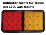 LED Kit für Anhänger und Trailer Licht mit 8m Kabel, wasserdicht (copy)