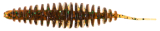 Intensa Trout T-Worm I-Tail Motoroil 0.8 Gramm 4.8cm, 8 Stück
