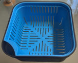 Pellet Köderdose mit Siebeinsatz für Pellets und Caster 1.2L