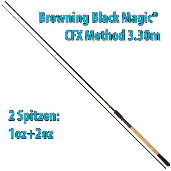 3,30m 11' Browning Black Magic® CFX Method 10g 50g,3lbs 8lbs