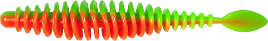 Magic Trout T-Worm P-Tail neon gelb / schwarz 